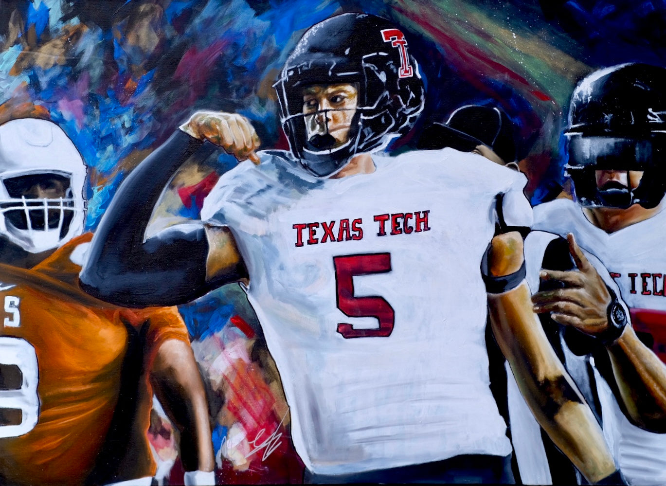 Patrick Mahomes Painting