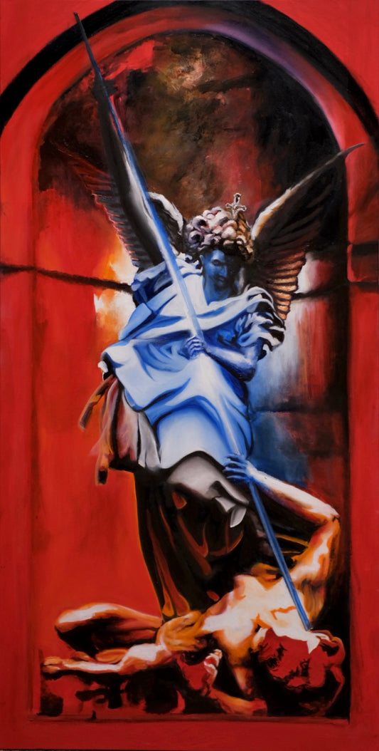 "Retribution" Original Painting Full Color