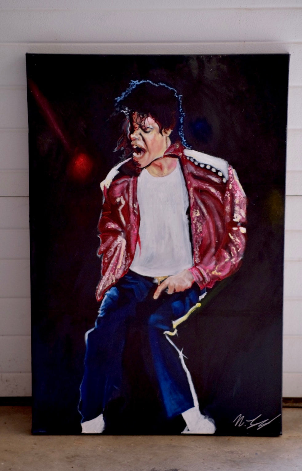 Michael Jackson Painting Alternate Picture